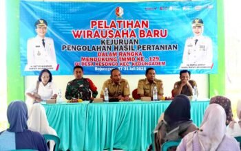 Anak Muda Kesongo Dibekali Cara Bisnis Digital Lewat TMMD 129 Bojonegoro