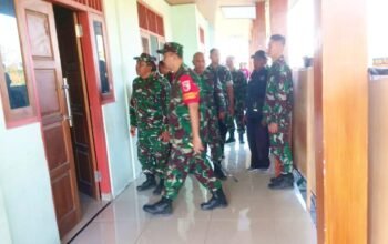 Posko TMMD Bojonegoro Dikunjungi Dansatgas, Pesan Tegas untuk Personel