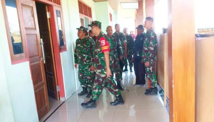 Posko TMMD Bojonegoro Dikunjungi Dansatgas, Pesan Tegas untuk Personel