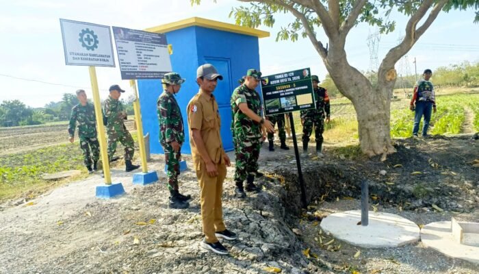 TMMD 129 Bojonegoro Kebut Pembangunan Sumur Bor, Solusi Kekeringan di Dusun Bekatul