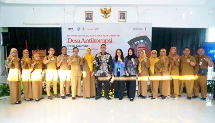 Desa Kauman Bojonegoro Dinilai KPK, Selangkah Lagi Raih Predikat Desa Antikorupsi