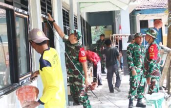 Dandim Bojonegoro Cek Renovasi SDN Kesongo 1, Pendidikan Jadi Prioritas TMMD 129