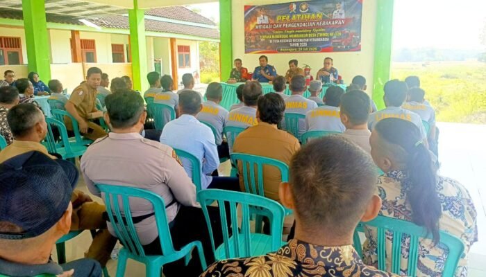 Lewat TMMD 129 Bojonegoro, Warga Kesongo Dilatih Jadi Garda Terdepan Cegah Kebakaran