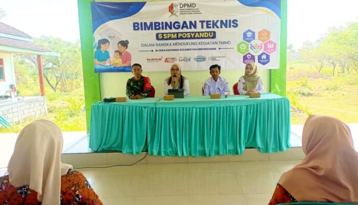 TMMD Bojonegoro Tak Hanya Bangun Infrastruktur, Kini Tingkatkan Kapasitas Kader Posyandu