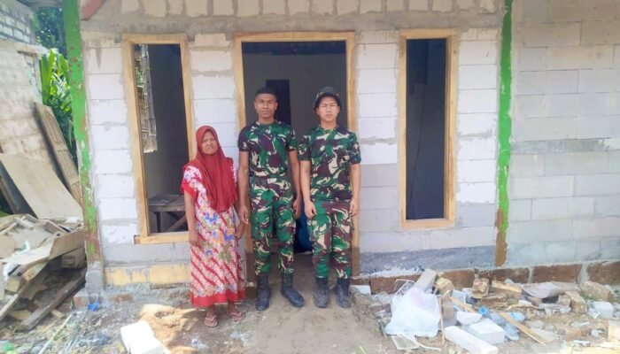 TMMD 129 Bojonegoro Bawa Harapan Baru, Rumah Ibu Tini Kini Berubah Lebih Nyaman