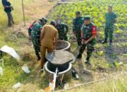 TMMD 129 Bojonegoro Jawab Keluhan Petani, Sumur Bor Jadi Solusi Kemarau di Kesongo