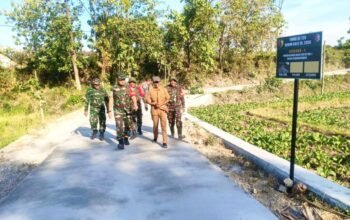 Bukan Sekedar Cor Jalan, TMMD Bojonegoro Utamakan Presisi