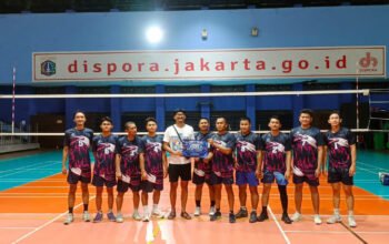 Area Otista Raih Juara 2 Sportartcular BRI Region 6 Cabang Voli (2)