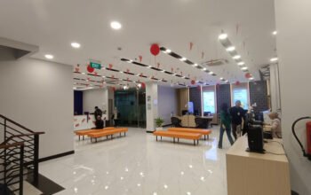 Sambut HUT ke-81 RI, BRI BO Pluit Semarakkan Kantor dengan Dekorasi Nuansa Merah Putih