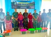 TMMD 129 Bojonegoro Hadirkan Kepedulian Sosial, 100 Warga Kesongo Terima Bantuan Sembako