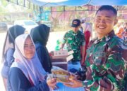 Warga Kesongo Sumringah, Bazar TMMD 129 Bojonegoro Ringankan Belanja Keluarga