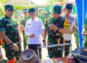 TMMD 129 Bojonegoro Bikin UMKM Kesongo Panen Rezeki, Es Dawet Habis Diserbu