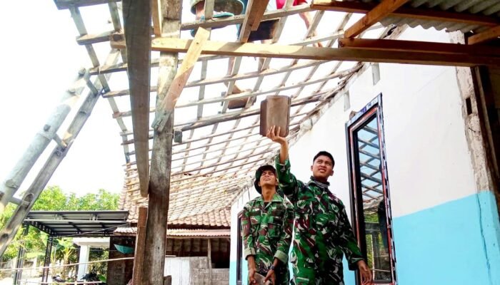 TMMD 129 Bojonegoro Wujudkan Impian Pak Ladi, RTLH Berubah Jadi Rumah Nyaman