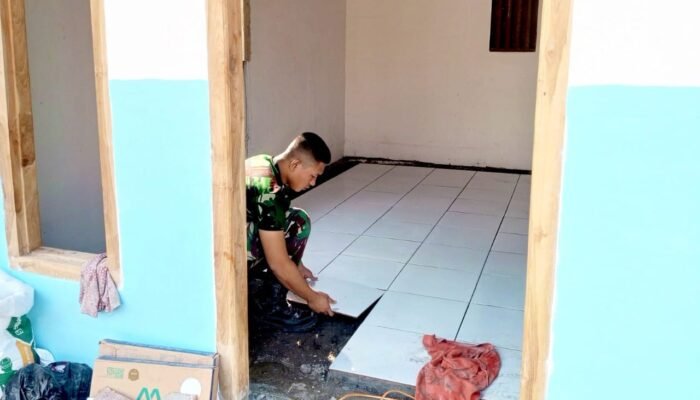 TMMD 129 Bojonegoro Percepat Renovasi RTLH, Rumah Ibu Tini Makin Nyaman