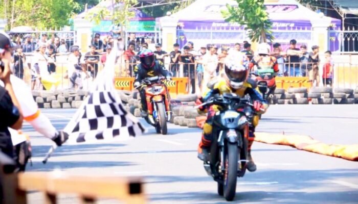 Ribuan Penonton Padati Alun-Alun Bojonegoro, Road Race 2026 Jadi Magnet Pecinta Balap