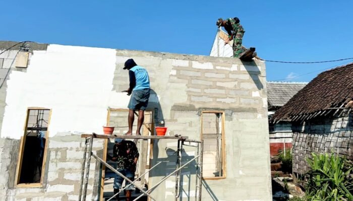 Rumah Pak Koko Disulap Satgas TMMD 129 Bojonegoro, Kini Makin Layak Huni