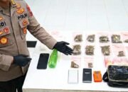 Pria 27 Tahun di Kepanjen Malang Ditangkap, Sabu 96 Gram dan Ganja 131 Gram Disita