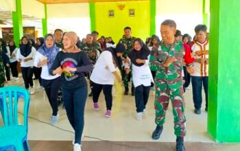 Tak Hanya Bangun Jalan, TMMD 129 Bojonegoro Ajak Warga Hidup Sehat