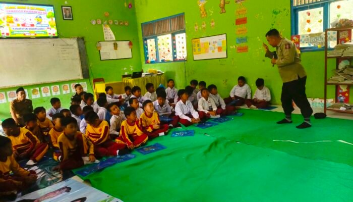 TMMD ke-129 Bojonegoro Gandeng Tagana Edukasi Kesiapsiagaan Bencana untuk Pelajar
