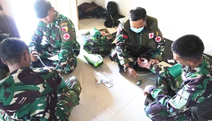Di Balik Pembangunan TMMD Bojonegoro, Ada Tim Medis yang Siaga Setiap Hari