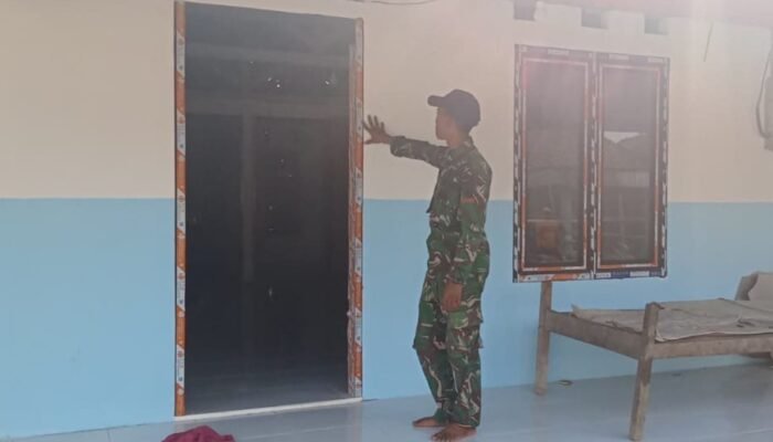 Kabar Bahagia dari TMMD Bojonegoro, Rumah Baru Ibu Wagini Tinggal Finishing