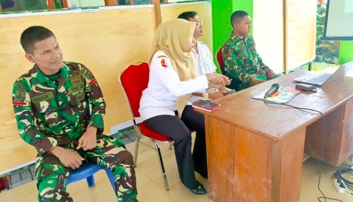 TMMD ke-129 Bojonegoro Sentuh Sektor Kesehatan, Balita dan Ibu Hamil Terima Makanan Bergizi