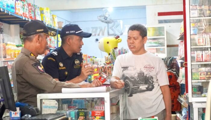 Operasi Rokok Ilegal di Bojonegoro Berbuah Manis, Semua Toko Bersih