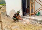 TMMD ke-129 Bojonegoro Fokus Detail Pembangunan Musholla di Rest Area Desa Kesongo