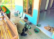 Harapan Ibu Jasmiati Segera Terwujud, Satgas TMMD Bojonegoro Kebutan Renovasi Rumah