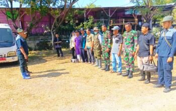 Tak Hanya Bangun Jalan, TMMD Bojonegoro Beri Pelayanan Kesehatan untuk Ratusan Ternak