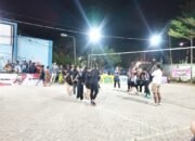 Turnamen Voli Antar RT di Jamberejo Kedungadem Bojonegoro Bikin HUT RI Makin Meriah