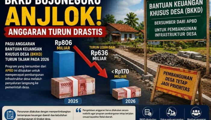 Rp806 Miliar Jadi Kurang Rp170 Miliar, BKKD Bojonegoro Anjlok