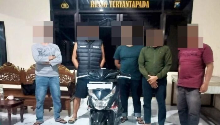 Curi Motor Petani Saat Panen, Pelaku Diciduk Polres Malang