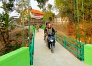 Jembatan Brang Etan Makin Kinclong, Hasil TMMD Bojonegoro Segera Rampung