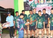 Serunya Turnamen Voli TMMD Bojonegoro, TNI dan Mahasiswa Adu Smash