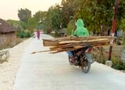 Jalan Cor 550 Meter Tuntas, TMMD Bojonegoro Bikin Warga Kedungpandan Lega