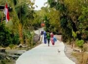 Jalan Mundu Kini Mulus Berkat TMMD Bojonegoro, Warga Berharap Ekonomi Ikut Meningkat