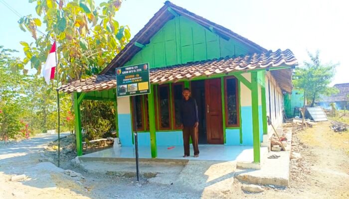 Kasiman Sumringah, Rumahnya Kini Layak Huni Berkat TMMD Bojonegoro