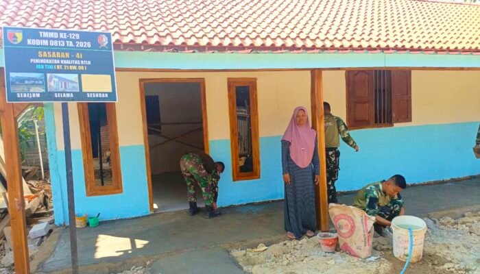 TMMD Bojonegoro Hadirkan Harapan Baru untuk Tini di Kesongo