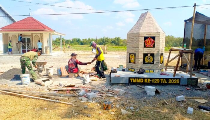 Tugu TMMD Bojonegoro Dibangun, Ada Pesan Kuat di Baliknya