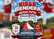 Kirab Bendera Merah Putih 81 Meter, Kampung Samin Siap Gegerkan Bojonegoro