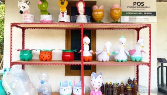Sampah Disulap Jadi Angsa, Warga Semenkidul Sukosewu Bojonegoro Bikin Heboh