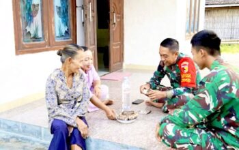 Sebulan Bersama, Kini Berpisah: Momen Haru Penutupan TMMD Bojonegoro di Kesongo