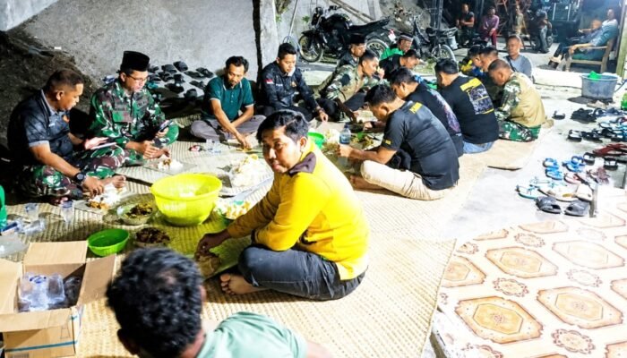 Penuh Haru, Warga Kesongo Gelar Tasyakuran Usai TMMD 129 Bojonegoro