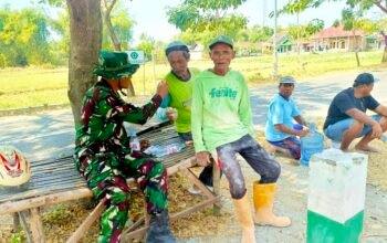 TMMD 129 Bojonegoro Berakhir, Serka Lasmidi Ajak Warga Rawat Hasil Pembangunan