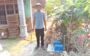 Air Bersih Mengalir ke Rumah, Warga Rasakan Manfaat TMMD 129 Bojonegoro