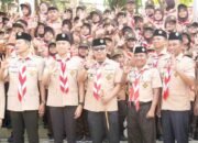 Pramuka Lamongan Kobarkan Semangat Generasi Muda