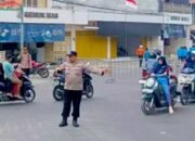 Ada Pawai, Arus Kendaraan di Pasar Kedungadem Bojonegoro Dialihkan