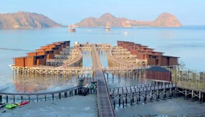 Pengunjung Hotel Labuan Bajo Berlarian saat Gempa M7,7