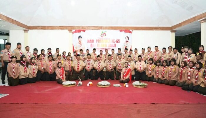 Renungan Malam Pramuka Bojonegoro Berlangsung Khidmat, Ini Pesannya